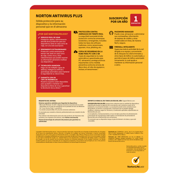 Norton Antivirus Plus