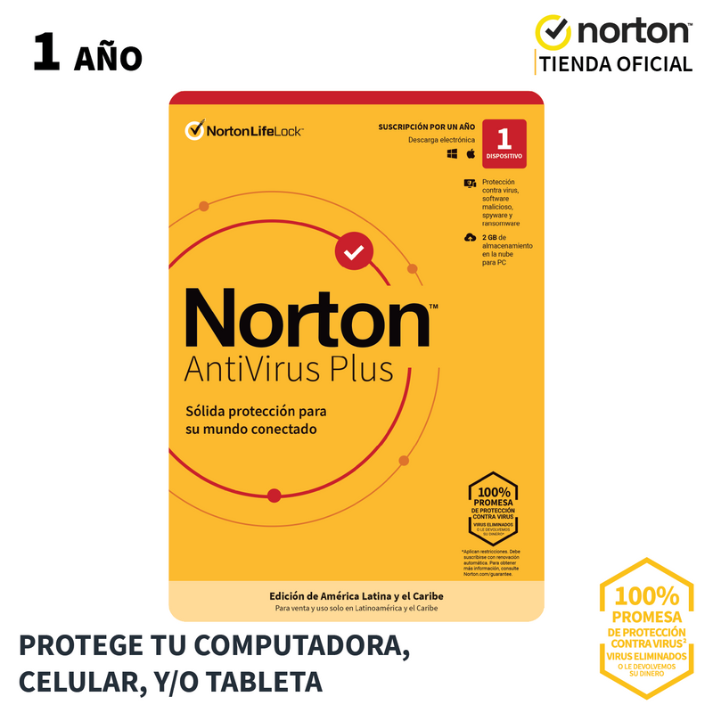 Norton Antivirus Plus (Banco Bogota)